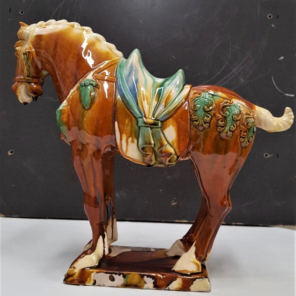 Cavallo copia di scultura della tradizione cinese (4)